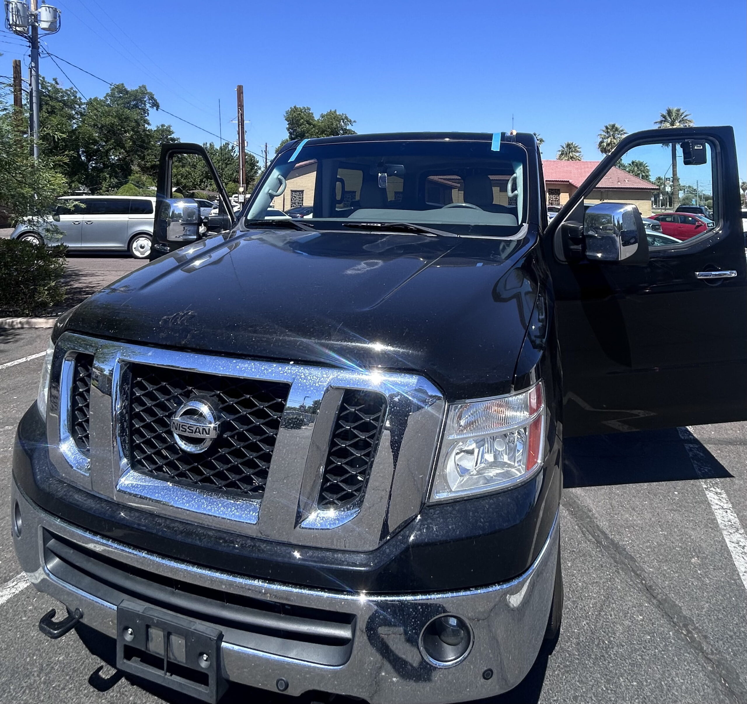 On-site auto glass repair