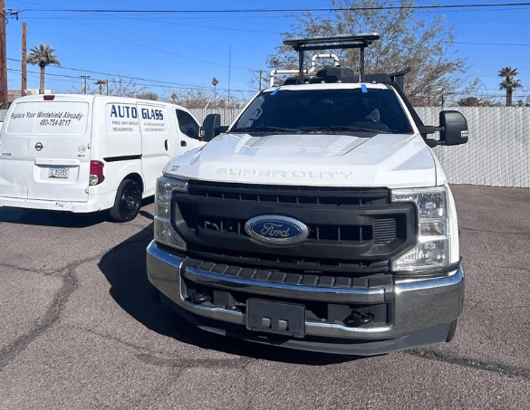 On-site fleet auto glass repair for Mesa businesses